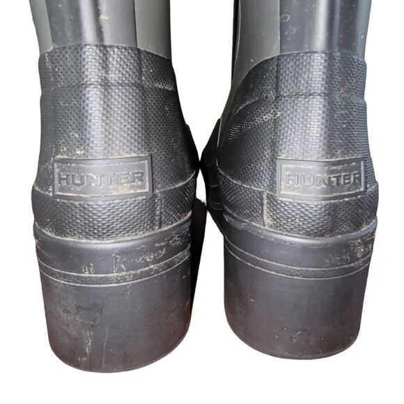 Hunter Hunter Original - Galosh Wedge Rain Boots Size 6 euro 37 - Picture 3 of 8